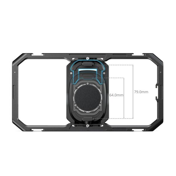 SmallRig 5276 Hepsi Bir Arada Termal Canlı Yayın ve Video Çekim El Tipi Telefon Kafesi Kiti
