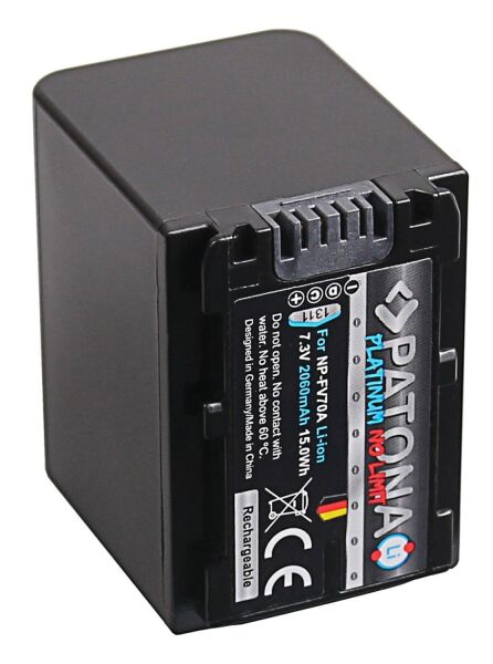 Patona 1311 Platinum Batarya Sony NP-FV70