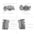 SmallRig 4539 HawkLock Hızlı Çıkarma Gelişmiş Kafes Kiti Sony Alpha 7R V / Alpha 7 IV / Alpha 7S III için