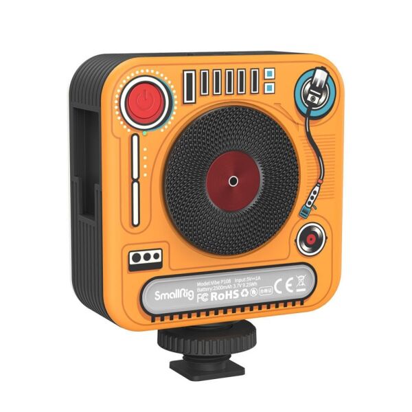 SmallRig 4276 Vibe P108 Tam Renkli mini LED Video Işığ
