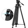 SmallRig 5443 FSD14 FreeSpeed Ağır Hizmet Tipi Karbon Fiber Tripod