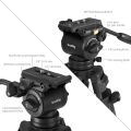 SmallRig 5441 AD14 Profesyonel Karbon Fiber Video Tripod