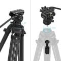 SmallRig 5441 AD14 Profesyonel Karbon Fiber Video Tripod