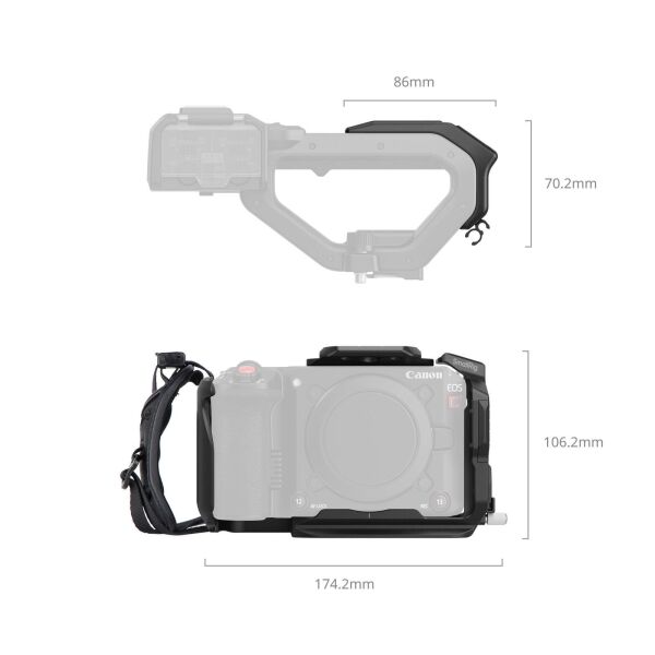 SmallRig 5657 Canon EOS C50  için  Kafes Kiti