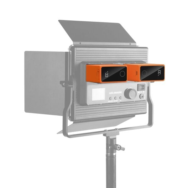 SmallRig 4576 NP-F970 USB-C Şarj Edilebilir Kamera Pili (Turuncu)