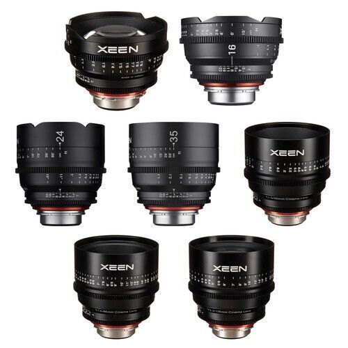 XEEN CLASSIC 14,16,24,35,50,85,135mm T1.5 Cine 7'li Set (Sony E)