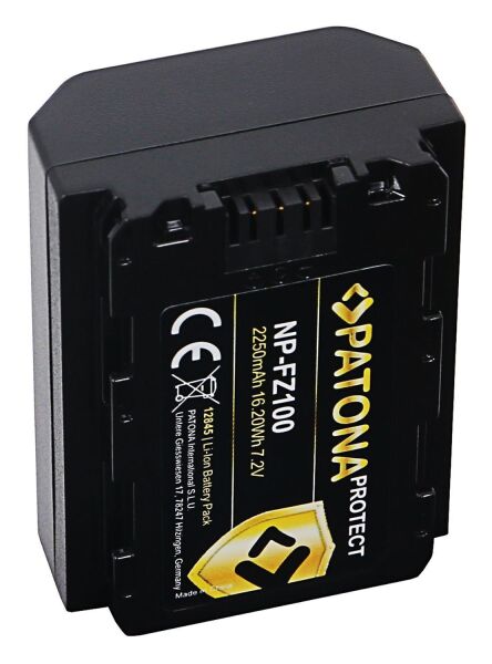 Patona 12845 PROTECT Batarya Sony NP-FZ100