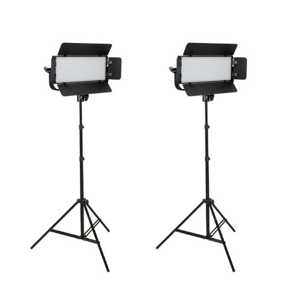 GDX CF-300C BiColor Mobil 2'li Sürekli Video Panel Led Işık Seti