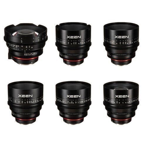 Xeen CLASSIC 14,20,24,35,50,85mm T1.5 Cine 6'lı Set (Sony E)