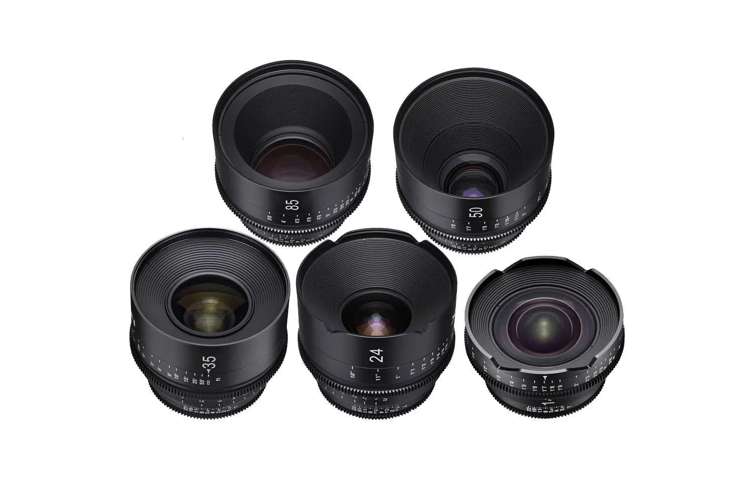 Xeen CLASSIC 14,24,35,50,85mm T1.5 Cine 5'li Set (Sony E)