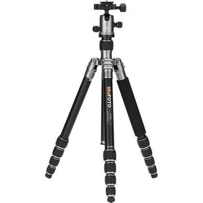 Benro MeFOTO C1350Q1T RoadTrip Carbon Fiber Travel Tripod Kit(Titanium)
