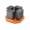 SmallRig 4837 NP-F F970 Serisi 4 Kanallı Kamera Pil Şarj Cihazı