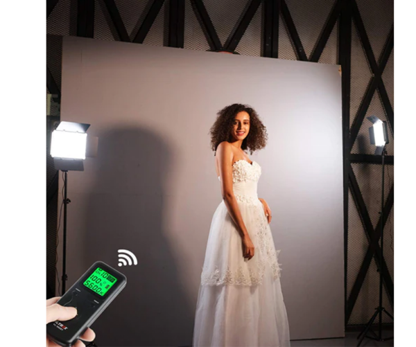 Viltrox Vl-D640T Led Light Panel +Accessories ( 3 Lü Kit )