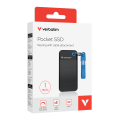 VERBATIM 32191 Pocket SSD USB 3.1GEN2 1TB B/B