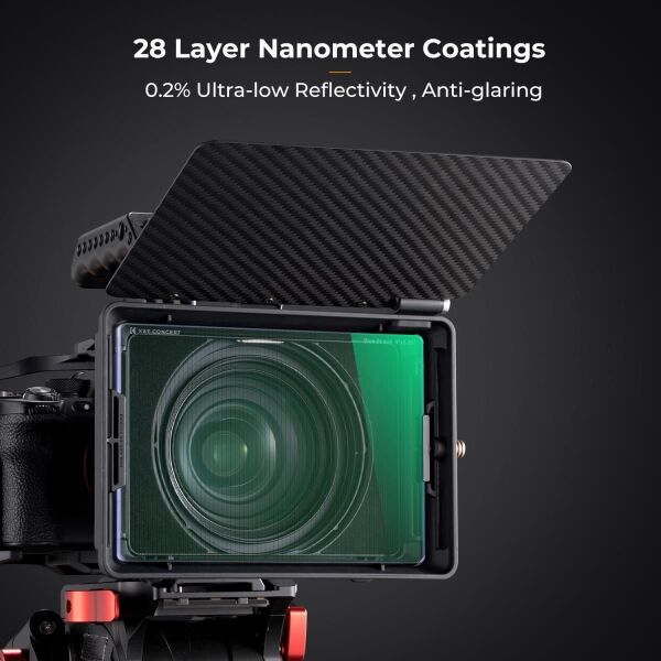 K&F NANO-X Mavi Çizgi 4x5.65 Filtre Tilta ve SmallRig ve Diğer Matbox ile Uyumlu 4mm HD Optik Cam