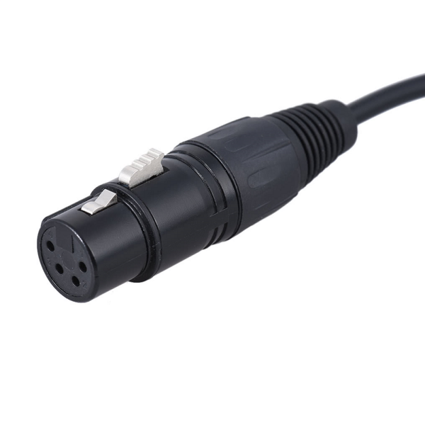 Andoer D4261 D-Tap Erkek - XLR 4-Pin Dişi Adaptör Güç Kaynağı Kablosu