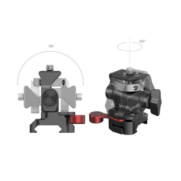 SmallRig 2906B Döndürme ve Eğim Ayarlı Monitör NATO Kelepçesi