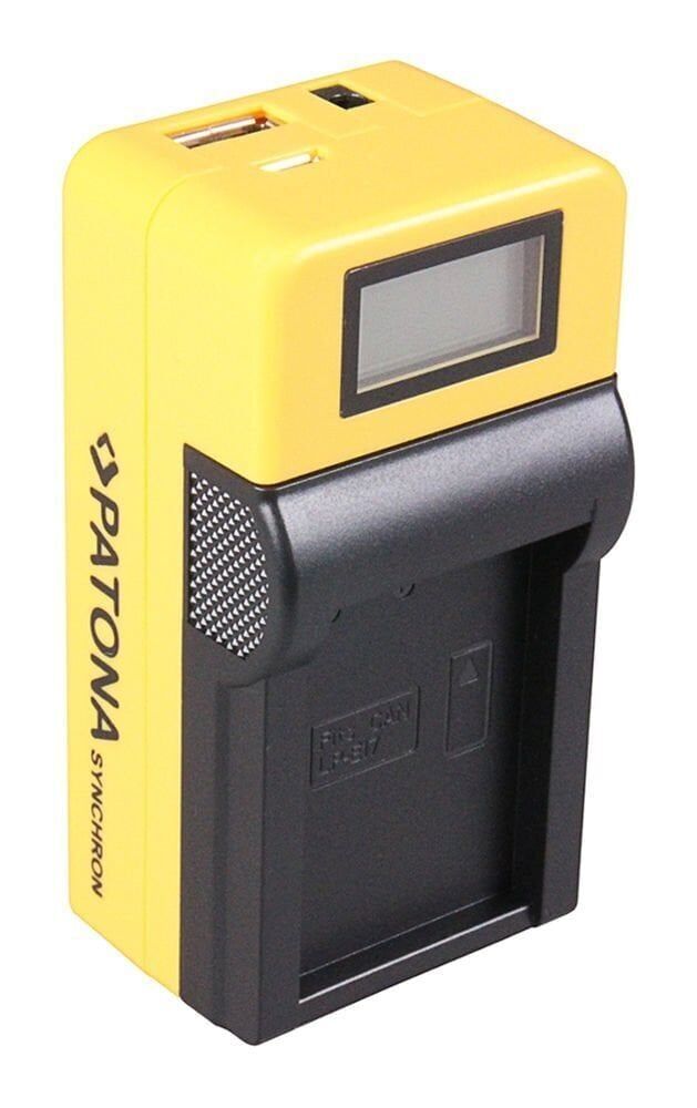Patona 4676 Standart Seri Synchron Usb Şarj Aleti Canon Lpe-17 With Lcd