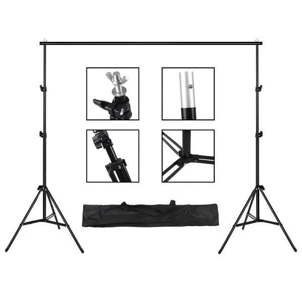 Gdx B2630 Fon Perde Stand (Yükseklik:260cm x Genişlik :300cm)