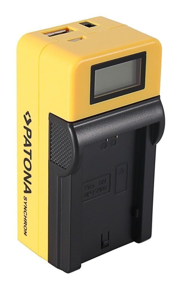 Patona 4683 Standart Seri Synchron Usb Şarj Aleti Sony Np-Fz100 With Lcd