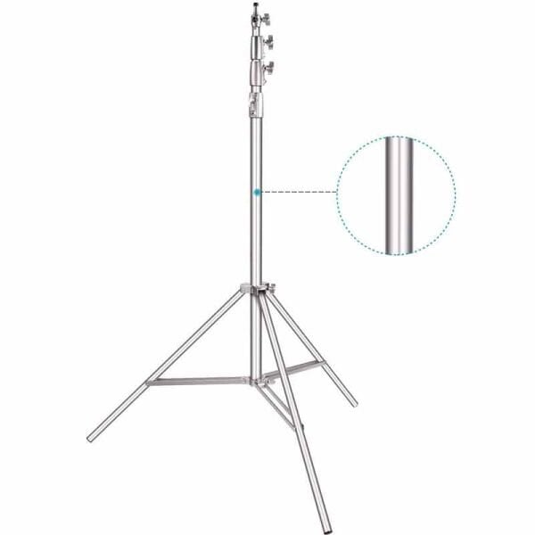 GDX LS-400 Plus Kalın Metal Işık Ayağı (4 Metre)