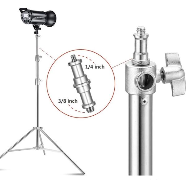 GDX LS-400 Plus Kalın Metal Işık Ayağı (4 Metre)