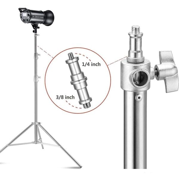 GDX LS-400 Plus Kalın Metal Işık Ayağı (4 Metre)
