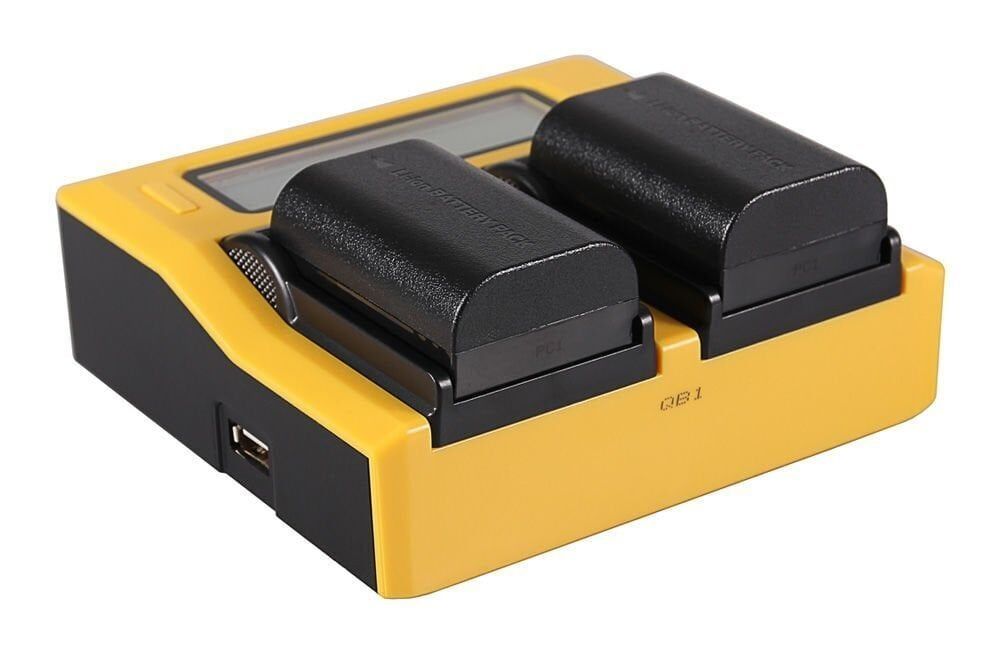 Patona 7583 Standart Seri İkili Lcd Usb Şarj Aleti Canon Lp-E6