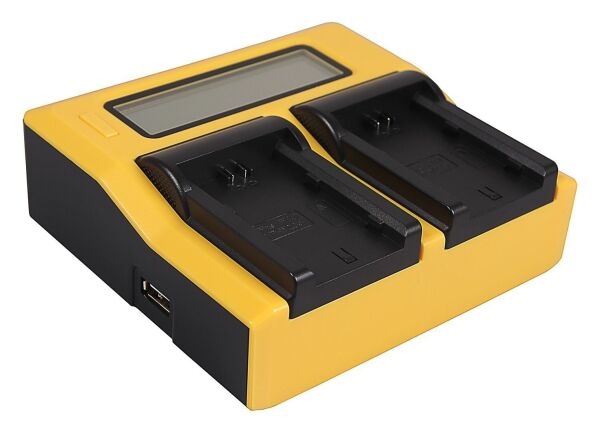 Patona 7695 Standart Seri İkili Lcd Usb Şarj Aleti Fuji Np-W235