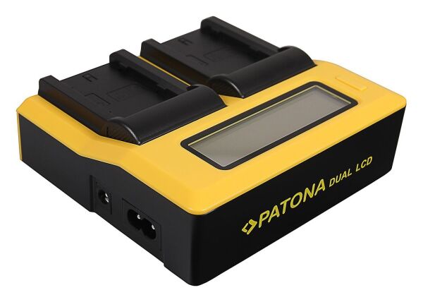 Patona 7695 Standart Seri İkili Lcd Usb Şarj Aleti Fuji Np-W235