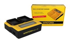 PATONA 7624 DUAL LCD USB CHARGER FOR EN-EL15