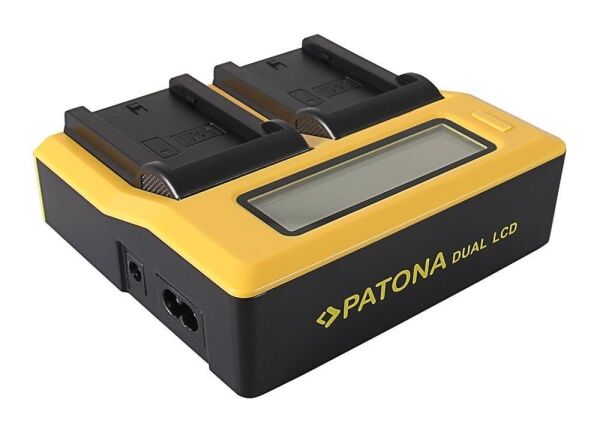 Patona 7683 Standart Seri İkili Şarj Aleti Lcd Usb Şarj Aleti Sony Np-Fz100