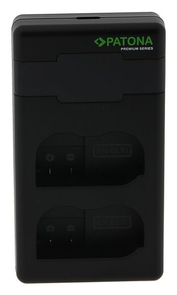 Patona 161965 Premium Twin Performans Pd Şarj Aleti Nikon En-El15 İncl. Usb-C Cable