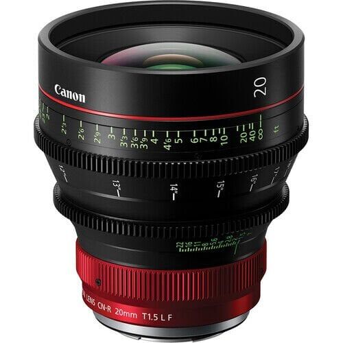 Canon CN-R 20mm T1.5 L F RF Mount Sinema Prime Lens