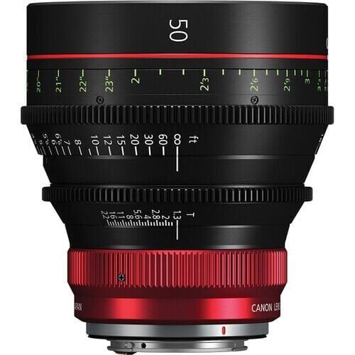 Canon CN-R 50mm T1.3 L F RF Mount Sinema Prime Lens
