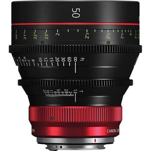 Canon CN-R 50mm T1.3 L F RF Mount Sinema Prime Lens