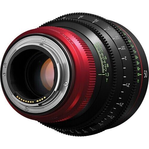 Canon CN-R 50mm T1.3 L F RF Mount Sinema Prime Lens