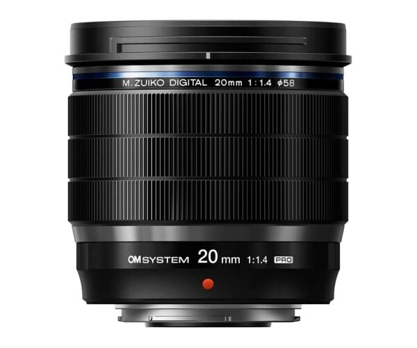 Olympus OM System 20mm 1.4 Pro Black Objektif   V335050Bw000