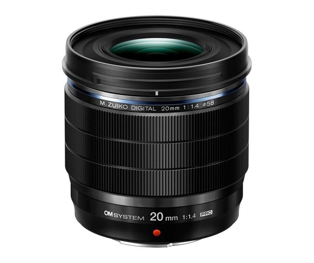 Olympus OM System 20mm 1.4 Pro Black Objektif   V335050Bw000