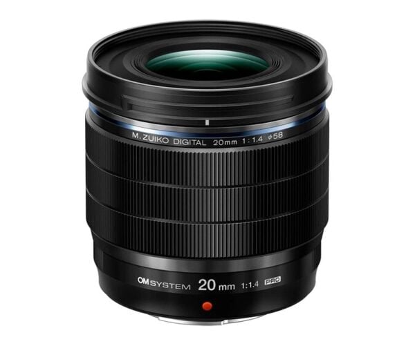 Olympus OM System 20mm 1.4 Pro Black Objektif   V335050Bw000