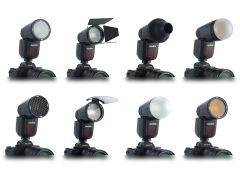 Godox V1 Fujifilm Uyumlu Yuvarlak Kafa Flaş