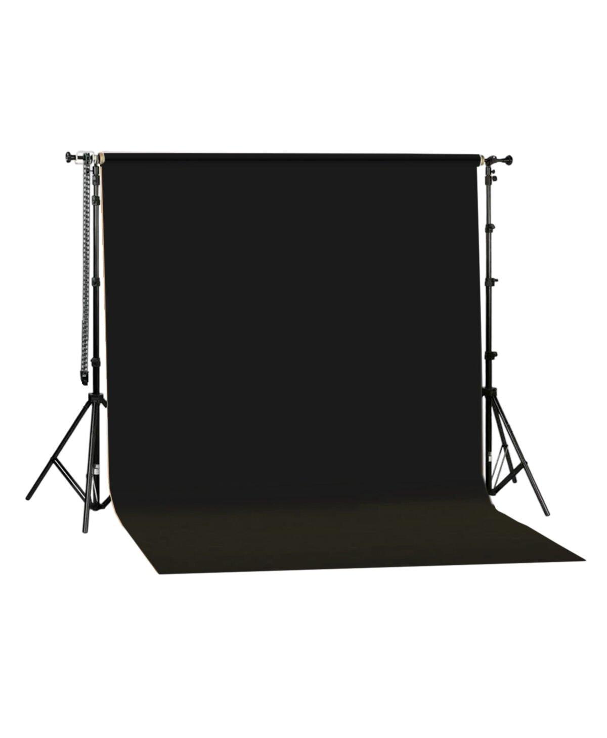 GDX Seyyar Kağıt Sonsuz Stüdyo Fon Perde (Black/Siyah) 2.70x11 Metre