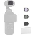 SmallRig 4776 DJI Osmo Pocket 3 için VND2-5 / ND16/CPL / LPF Filtresi / Ekran Koruyucu Filtre Kiti
