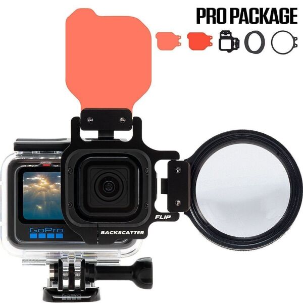 Backscatter GoPro için filtre ve makro seti