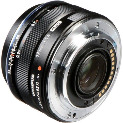 Olympus M.Zuiko 17mm 1.8 Black Objektif  V311050Be000
