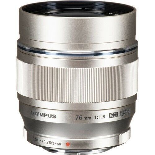 Olympus Lens 75mm 1.8 M.Zuiko Silver V311040Sw000