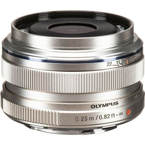 Olympus M.Zuiko 17mm 1.8 Silver Objektif  V311050Se000