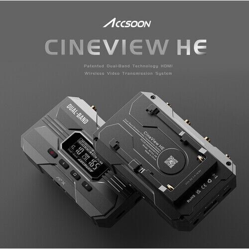 Accsoon CineView HE HDMI Kablosuz Görüntü Aktarım Sistemi