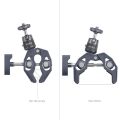 SmallRig 4102B Aksiyon Kameraları için 360° Küresel Başlık Montajlı  Süper Kelepçe