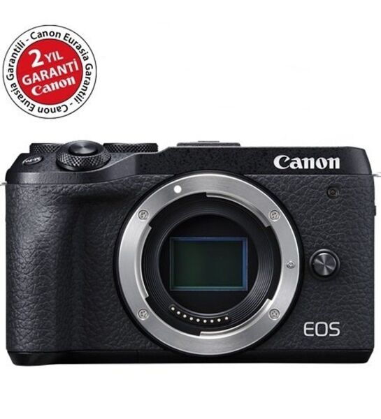 Canon EOS M6 Mark II Aynasız Fotoğraf Makinesi (EF-M Mount)